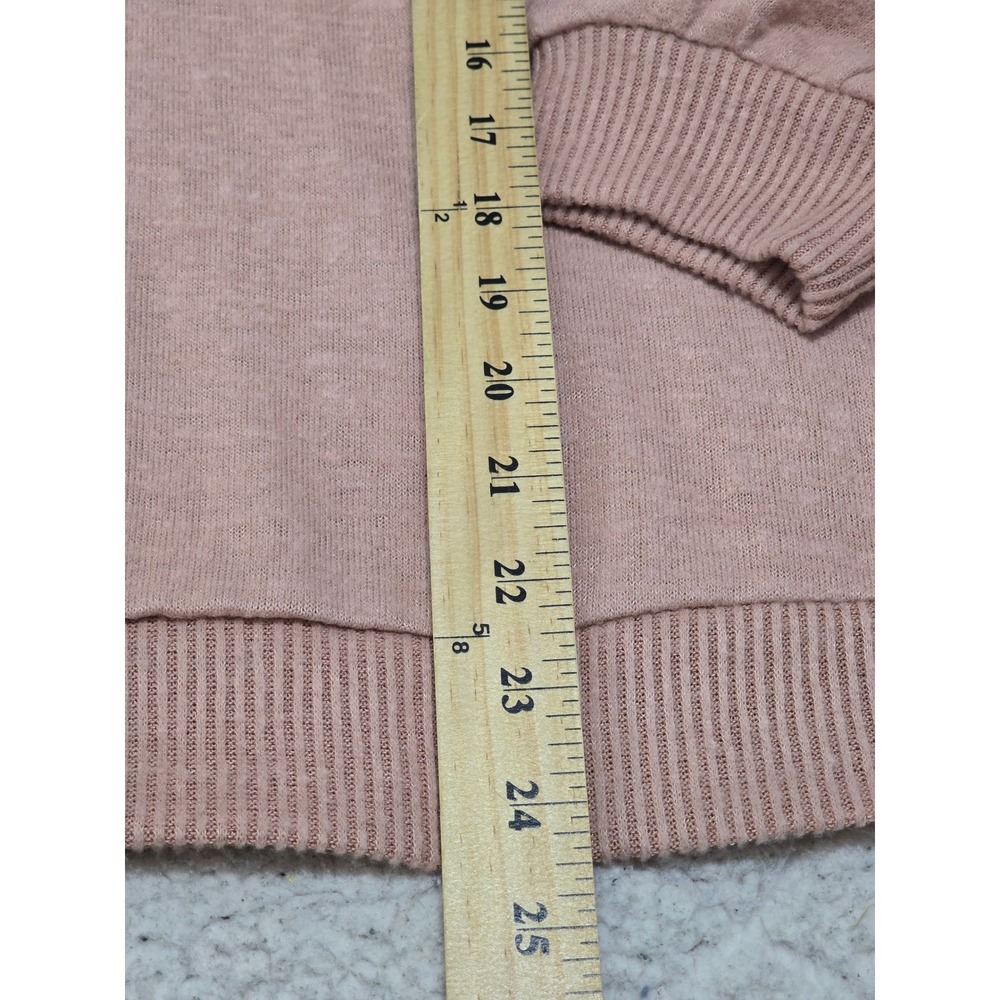 Just Be Self Pink Positive Vibes Crew Neck‎ Pullover Top Womens Size L - Picture 11 of 13